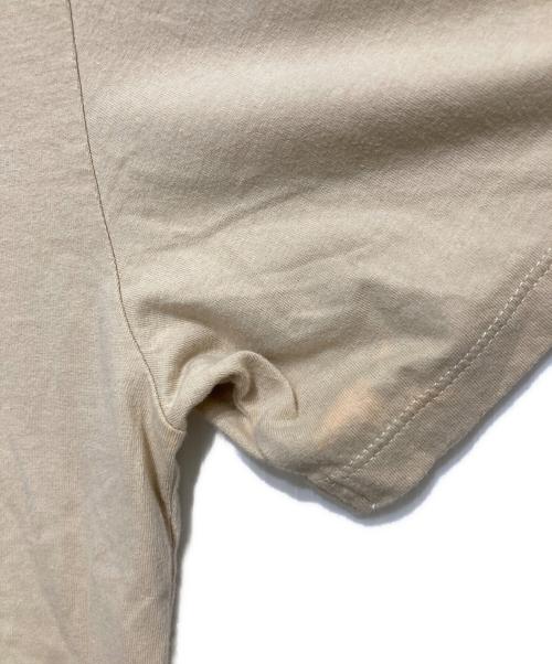 maison kitsune（メゾンキツネ）MAISON KITSUNE (メゾンキツネ) Tシャツ ベージュ サイズ:XSの古着・服飾アイテム