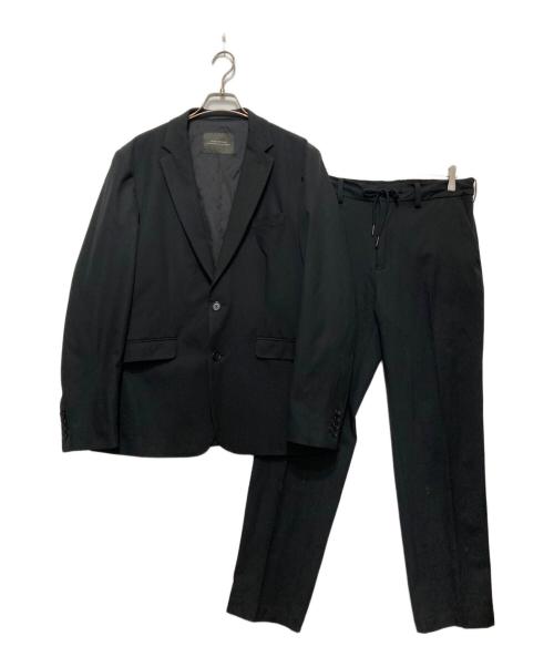 nano・universe（ナノ・ユニバース）nano・universe (ナノ・ユニバース) セットアップスーツ ブラック サイズ:XLの古着・服飾アイテム