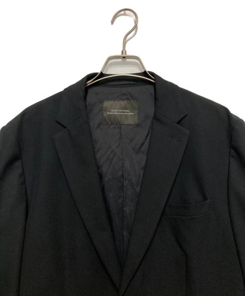 nano・universe（ナノ・ユニバース）nano・universe (ナノ・ユニバース) セットアップスーツ ブラック サイズ:XLの古着・服飾アイテム