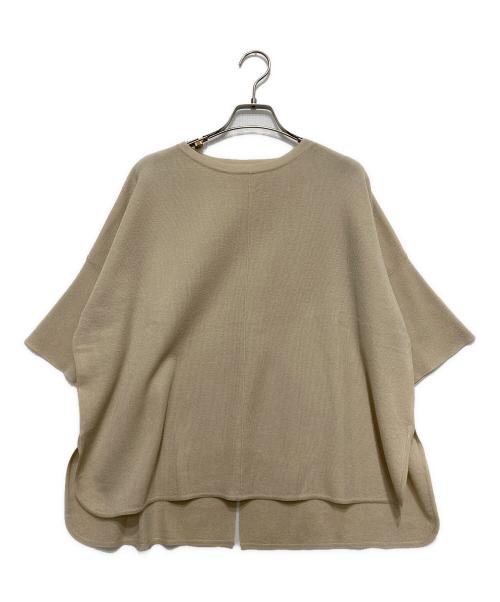 BEARDSLEY（ビアズリー）BEARDSLEY (ビアズリー) 半袖サラッとプルオーバー ベージュ サイズ:FREEの古着・服飾アイテム