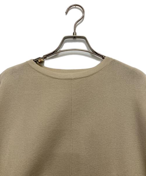 BEARDSLEY（ビアズリー）BEARDSLEY (ビアズリー) 半袖サラッとプルオーバー ベージュ サイズ:FREEの古着・服飾アイテム