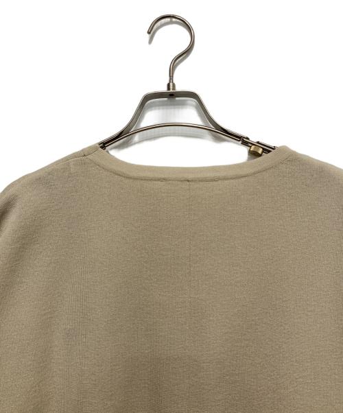 BEARDSLEY（ビアズリー）BEARDSLEY (ビアズリー) 半袖サラッとプルオーバー ベージュ サイズ:FREEの古着・服飾アイテム