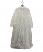 H& by POOLハンド バイ プール）の古着「シャツワンピース」｜ホワイト