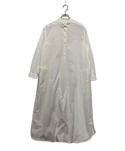H& by POOL（ハンド バイ プール）H& by POOL (ハンド バイ プール) シャツワンピース ホワイト サイズ:FREEの古着・服飾アイテム