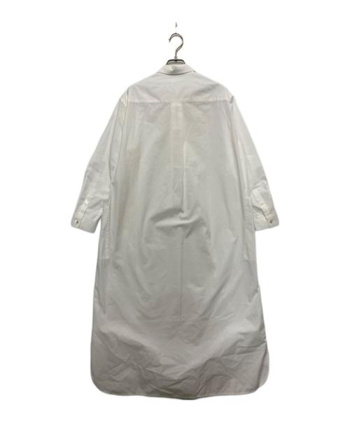 H& by POOL（ハンド バイ プール）H& by POOL (ハンド バイ プール) シャツワンピース ホワイト サイズ:FREEの古着・服飾アイテム