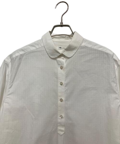 H& by POOL（ハンド バイ プール）H& by POOL (ハンド バイ プール) シャツワンピース ホワイト サイズ:FREEの古着・服飾アイテム