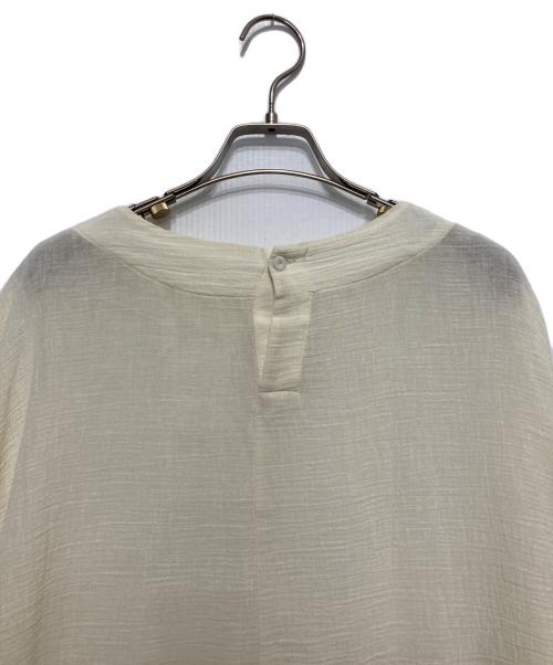 KAGURE（カグレ）kagure (カグレ) ガーゼロングチュニック アイボリー サイズ:FREE 未使用品の古着・服飾アイテム