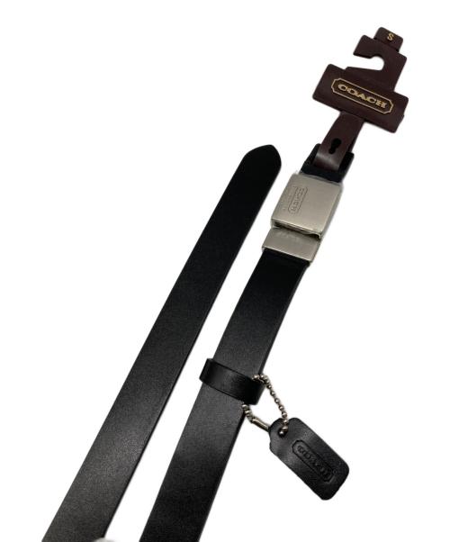 COACH（コーチ）COACH (コーチ) レザーベルト ブラック サイズ:Sの古着・服飾アイテム