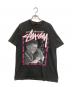 stussy（ステューシー）の古着「old skool Tシャツ」｜ブラック