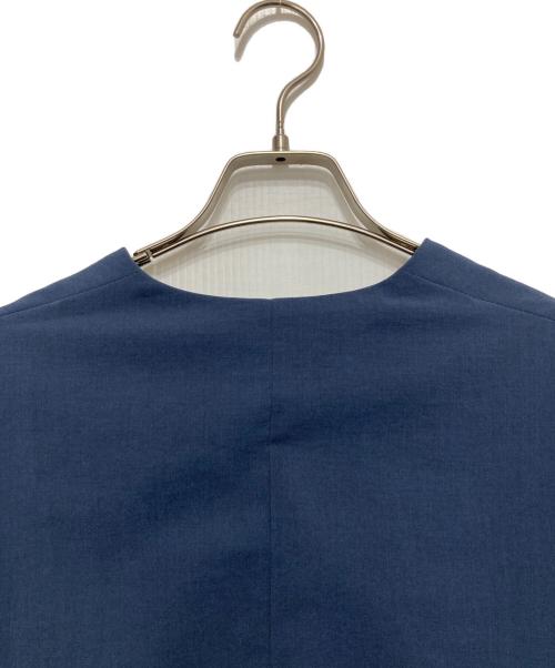 CIS.（シス）CIS. (シス) ドライタッチブラウス＆ワイドレッグパンツセット ネイビー サイズ:SIZE 38の古着・服飾アイテム