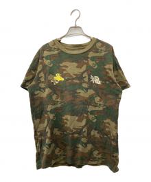 東洋エンタープライズ×PEANUTS（トウヨウエンタープライズ×ピーナッツ）の古着「刺繍Tシャツ」｜グリーン