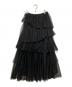 RAY BEAMS (レイ ビームス) チュールティアードスカート ブラック サイズ:FREE：4000円