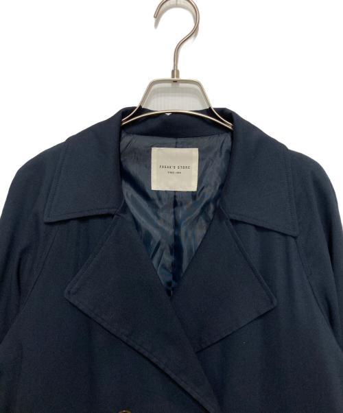 FREAK'S STORE（フリークスストア）FREAK'S STORE (フリークストア) トレンチコート ネイビー サイズ:FREEの古着・服飾アイテム