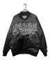 BUDSPOOL（バッズプール）の古着「CLASSIC LOGO NYLON VARSITY JACKET」｜ブラック