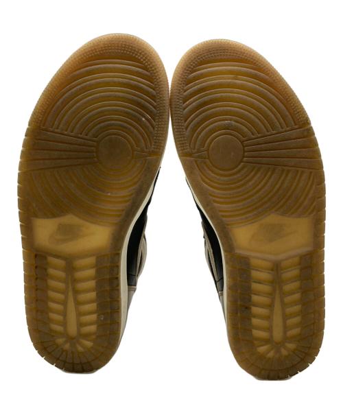 NIKE（ナイキ）NIKE (ナイキ) Air Jordan 1 Retro High OG ゴールド×ブラック サイズ:27㎝　の古着・服飾アイテム