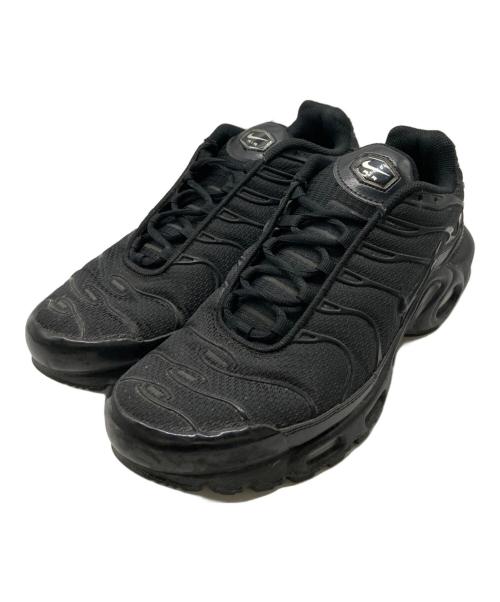 NIKE（ナイキ）NIKE (ナイキ) AIR MAX PLUS ブラック サイズ:27㎝の古着・服飾アイテム