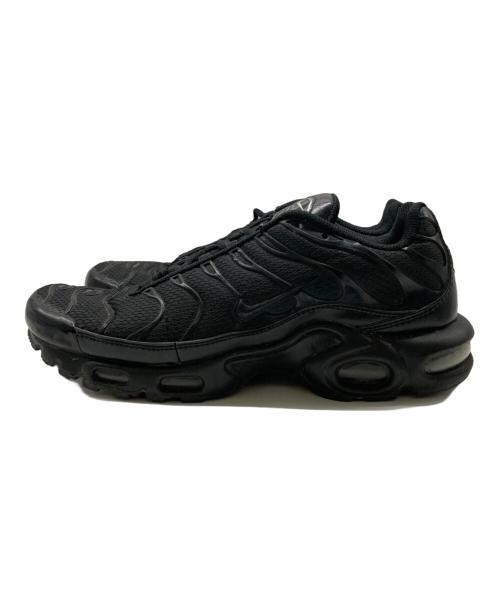 NIKE（ナイキ）NIKE (ナイキ) AIR MAX PLUS ブラック サイズ:27㎝の古着・服飾アイテム