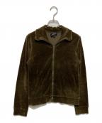 A.P.C.アーペーセー）の古着「ベロアトラックジャット」｜ブラウン