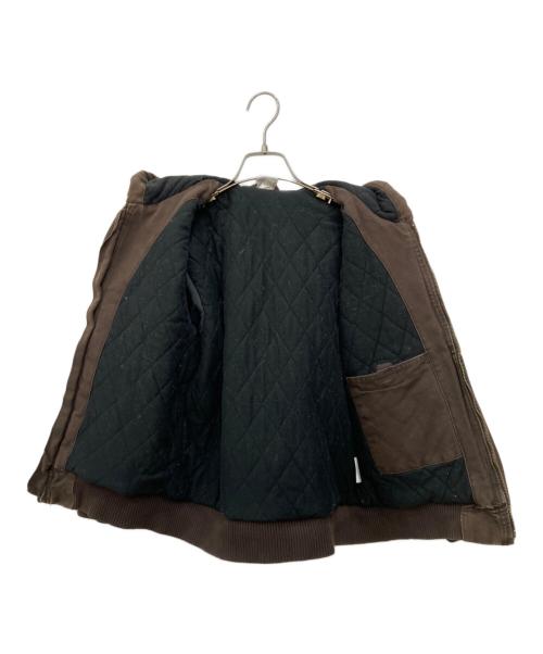 CarHartt（カーハート）CarHartt (カーハート) ダック地アクティブパーカー ブラウン サイズ:Mの古着・服飾アイテム