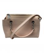 michinoミチノ）の古着「2WAYショルダーハンドバッグ」｜ピンク