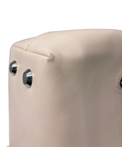 michino（ミチノ）michino (ミチノ) 2WAYショルダーハンドバッグ ピンクの古着・服飾アイテム