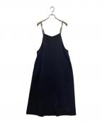 BLUE LABEL CRESTBRIDGEブルーレーベルクレストブリッジ）の古着「キャミソールワンピース」｜ネイビー