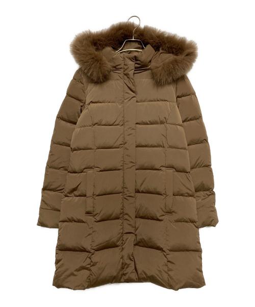 Demi-Luxe Beams（デミルクス ビームス）Demi-Luxe BEAMS (デミルクス ビームス) ダウンコート ブラウン サイズ:SIZE 40の古着・服飾アイテム