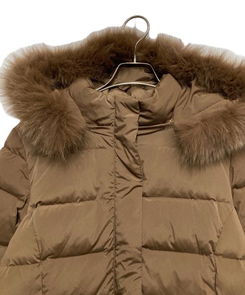 Demi-Luxe Beams（デミルクス ビームス）Demi-Luxe BEAMS (デミルクス ビームス) ダウンコート ブラウン サイズ:SIZE 40の古着・服飾アイテム