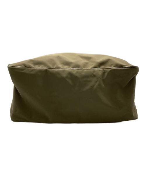 YOUNG & OLSEN The DRYGOODS STORE（ヤングアンドオルセン ザ ドライグッズストア）YOUNG & OLSEN The DRYGOODS STORE (ヤングアンドオルセン ザ ドライグッズストア) レザーナイロンバッグ ベージュの古着・服飾アイテム