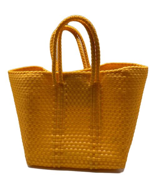 OJO DE MEX（オホデメックス）ojo de mex (オホデメックス) ハンドバッグ イエローの古着・服飾アイテム