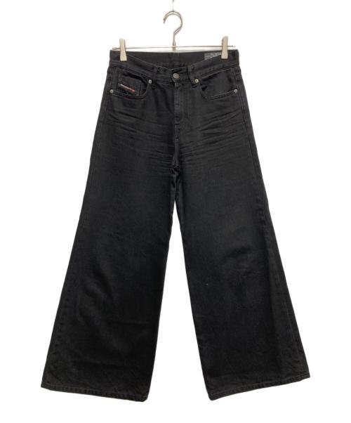 DIESEL（ディーゼル）DIESEL (ディーゼル) D-AKEMI ブーツカットデニムパンツ ブラック サイズ:SIZE 68.5cm (W27)の古着・服飾アイテム