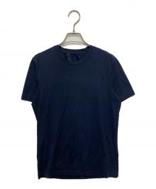 PRADA（プラダ）の古着「クルーネックTシャツ」｜ネイビー