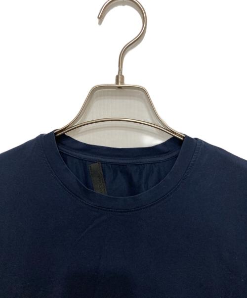 PRADA（プラダ）PRADA (プラダ) クルーネックTシャツ ネイビー サイズ:XSの古着・服飾アイテム