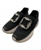 Roger Vivierロジェ ヴィヴィエ）の古着「ヴィヴランライトファブリックスニーカー」｜ブラック