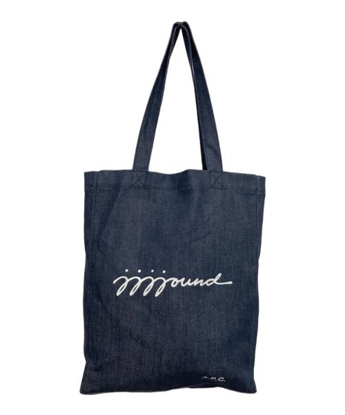 A.P.C.（アーペーセー）A.P.C. (アーペーセー) デニムトートバッグ インディゴの古着・服飾アイテム