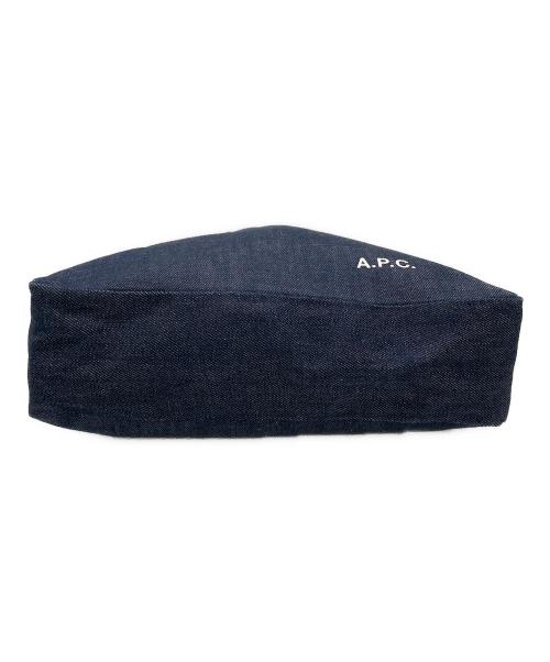 A.P.C.（アーペーセー）A.P.C. (アーペーセー) デニムトートバッグ インディゴの古着・服飾アイテム