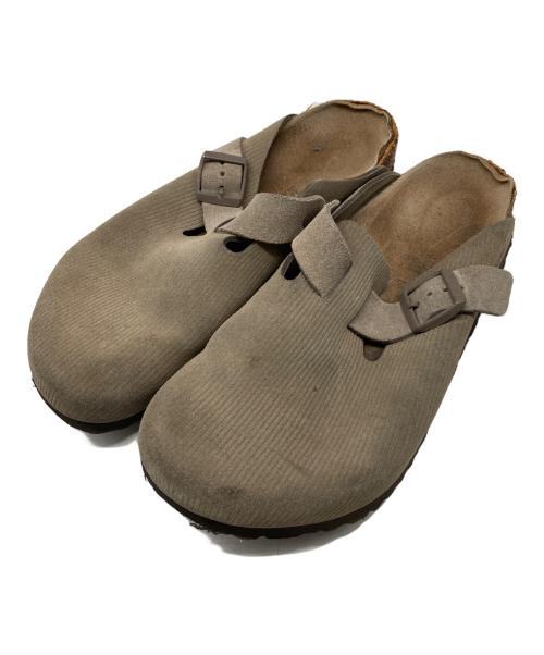 stussy（ステューシー）stussy (ステューシー) BIRKENSTOCK (ビルケンシュトック) Boston BS ブラウン サイズ:26.5の古着・服飾アイテム