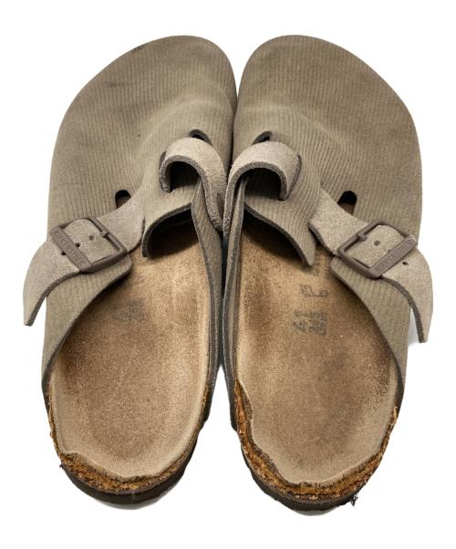 stussy（ステューシー）stussy (ステューシー) BIRKENSTOCK (ビルケンシュトック) Boston BS ブラウン サイズ:26.5の古着・服飾アイテム