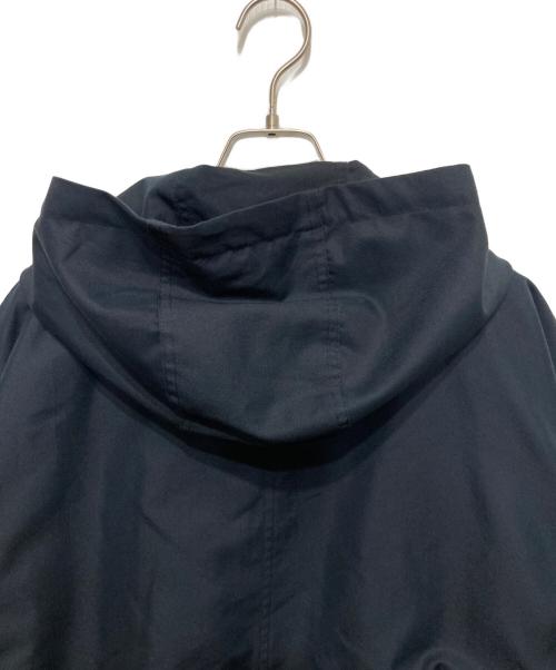 CADUNE（カデュネ）CADUNE (カデュネ) 撥水加工 フードブルゾン ネイビー サイズ:Ⅿの古着・服飾アイテム