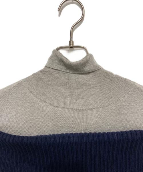 RIM.ARK（リムアーク）RIM.ARK (リムアーク) Docking off shoulder tops ネイビー サイズ:FREEの古着・服飾アイテム