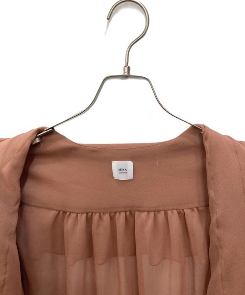 IENA（イエナ）IENA (イエナ) フリルボウタイシャツ ブラウン サイズ:FREEの古着・服飾アイテム