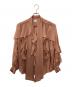 IENA（イエナ）の古着「フリルボウタイシャツ」｜ブラウン