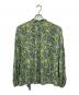 LESAGE (レサージュ) フラワープリントボウタイブラウス グリーン サイズ:FREE：4000円