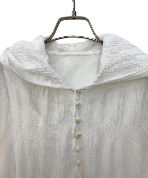 Plage（プラージュ）Plage (プラージュ) フーディシャーリングワンピース ホワイト サイズ:38の古着・服飾アイテム