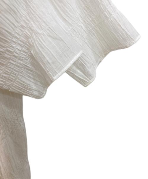 Plage（プラージュ）Plage (プラージュ) フーディシャーリングワンピース ホワイト サイズ:38の古着・服飾アイテム