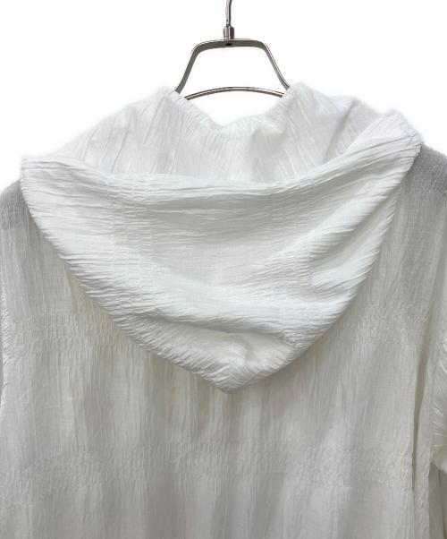 Plage（プラージュ）Plage (プラージュ) フーディシャーリングワンピース ホワイト サイズ:38の古着・服飾アイテム