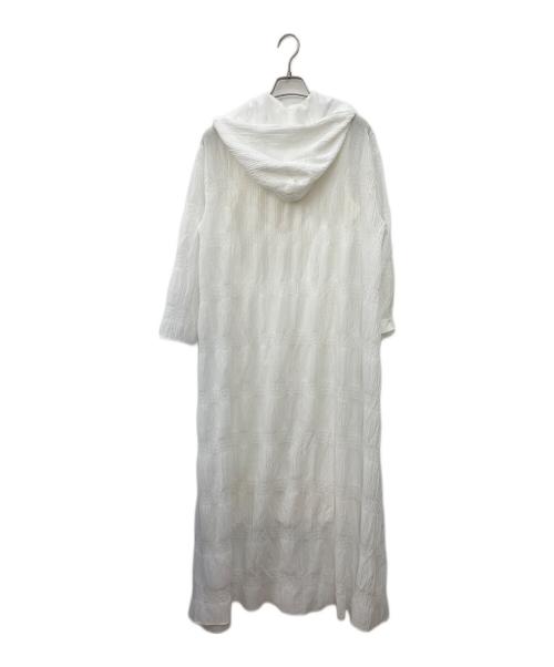 Plage（プラージュ）Plage (プラージュ) フーディシャーリングワンピース ホワイト サイズ:38の古着・服飾アイテム