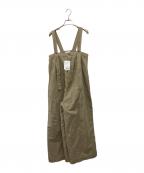 JOURNAL STANDARDジャーナルスタンダード）の古着「コットン リネン ワイド サロペット」｜ベージュ