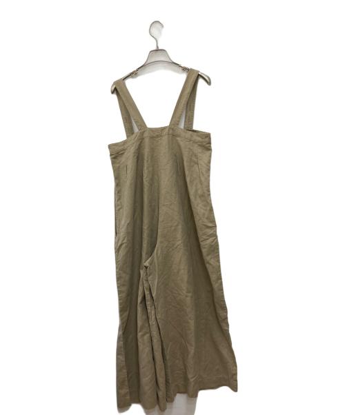 JOURNAL STANDARD（ジャーナルスタンダード）JOURNAL STANDARD (ジャーナルスタンダード) コットン リネン ワイド サロペット ベージュ サイズ:FREE 未使用品の古着・服飾アイテム