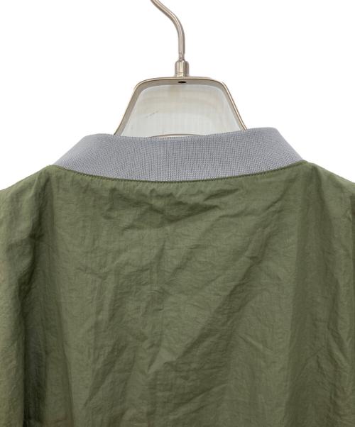 木梨サイクル（キナシサイクル）木梨サイクル (キナシサイクル) リバーシブルジャケット カーキ×グレー サイズ:Lの古着・服飾アイテム